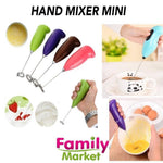 Rechargeable Mini Electric Egg Beater & Coffee Frother – 2 Speed Hand Mixer | Portable Milk Frother for Coffee, Eggs & Baking (USB Charging)