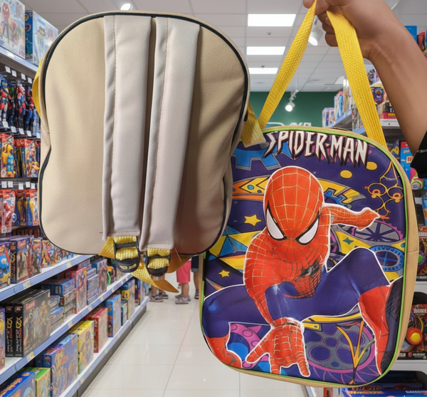 Spider-Man Kids School Bag – 12-Inch Cartoon Backpack for Boys | Nursery & Preschool Lightweight School Pack