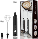 Rechargeable Mini Electric Egg Beater & Coffee Frother – 2 Speed Hand Mixer | Portable Milk Frother for Coffee, Eggs & Baking (USB Charging)